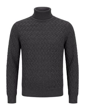 Rollkragenpullover Herren Grau 50 Herren