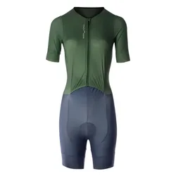 Leaf Short Sleeve Trisuit Acqua L Women