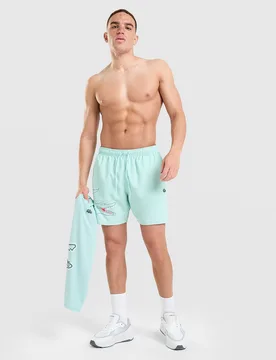 Croc Wrap Swim Shorts - Herren, Grün - male - Size: 4/M - Lacoste - FashionsVida