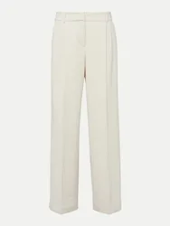 Comma Hose Wide-Leg Weiß 42