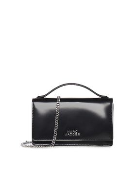 Mini borsa Glam in pelle specchiata