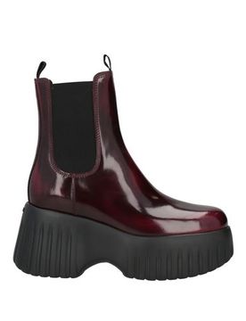 Stiefelette Damen Bordeaux 35,35.5,36,36.5,37,37.5,38,38.5,39,39.5,40,41 Damen
