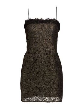Minivestido Mujer Oro 34 Mujer