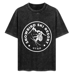 Snowbird Ski Resort T-Shirt Large Size Soft Cotton T-Shirt