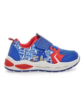 Scarpe blu e rosse con luci e strappo N9610085T 25 - SONIC - FashionsVida