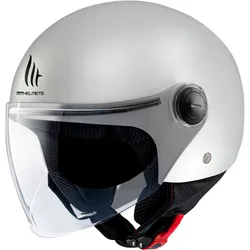 Casco Moto Jet STREET S Solid A0 Bianco Lucido 22 taglia M