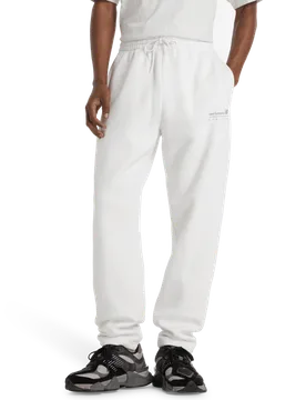 Linear Graphic Pant Men Pants - White - Size XS - Cotton Jersey - White - Size: Extra Small - New Balance - FashionsVida