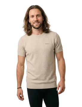 Maglietta A Maniche Corte 26gn782 Tan Sand Melange XL