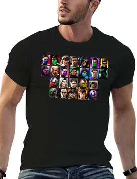 Ultimate Mortal Kombat 3 Select Fighters Video Game T-Shirt t shirts for man graphic vintage t shirts for man slim fit T-Shirt - Aliexpress - FashionsVida