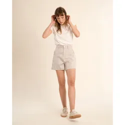Short de mujer corto tiro alto