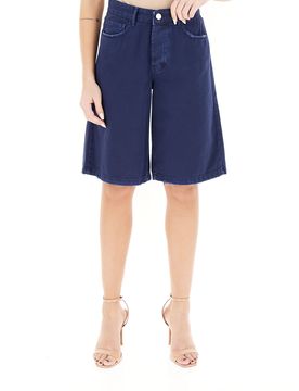 KOCCA Bermuda in cotone BLU 40