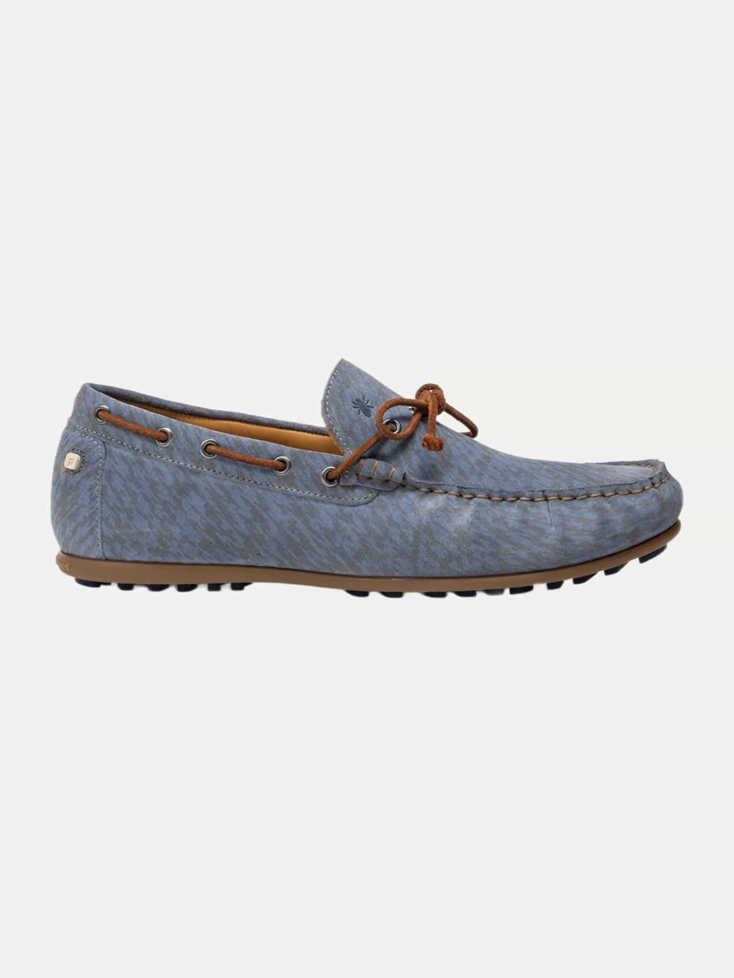 Van Bommel Mokassin Schuh Blau 11 - Van bommel - FashionsVida