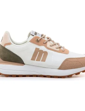 Baskets Zinc White / Light Brown / Khaki EU 41 - MTNG - FashionsVida