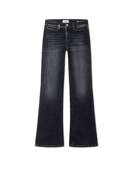 Jeans Flared Fit FABIENNE POCKET grau 32/L33 damen