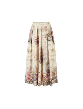 RIANI Midirock beige 42 damen