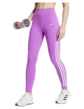 Leggings Optime 3 Stripes Purple Burst XL - Adidas - FashionsVida
