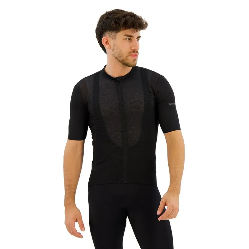 Maglia A Maniche Corte Aria Black