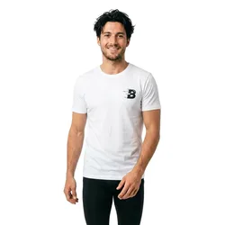 Maglietta A Maniche Corte Alternative Racing White / Black