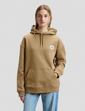 Workwear Relaxed Hoodie Dark Khaki Größe S male