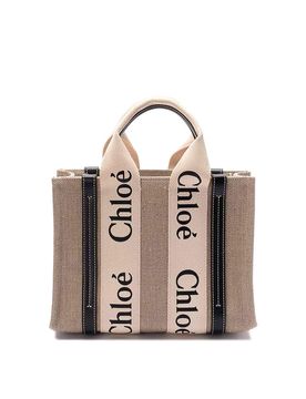 Chloe' Borsa tote piccola Woody