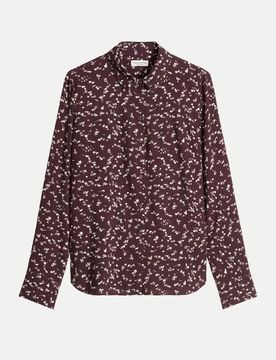 Marc O' Polo mit Alloverprint Violett 38