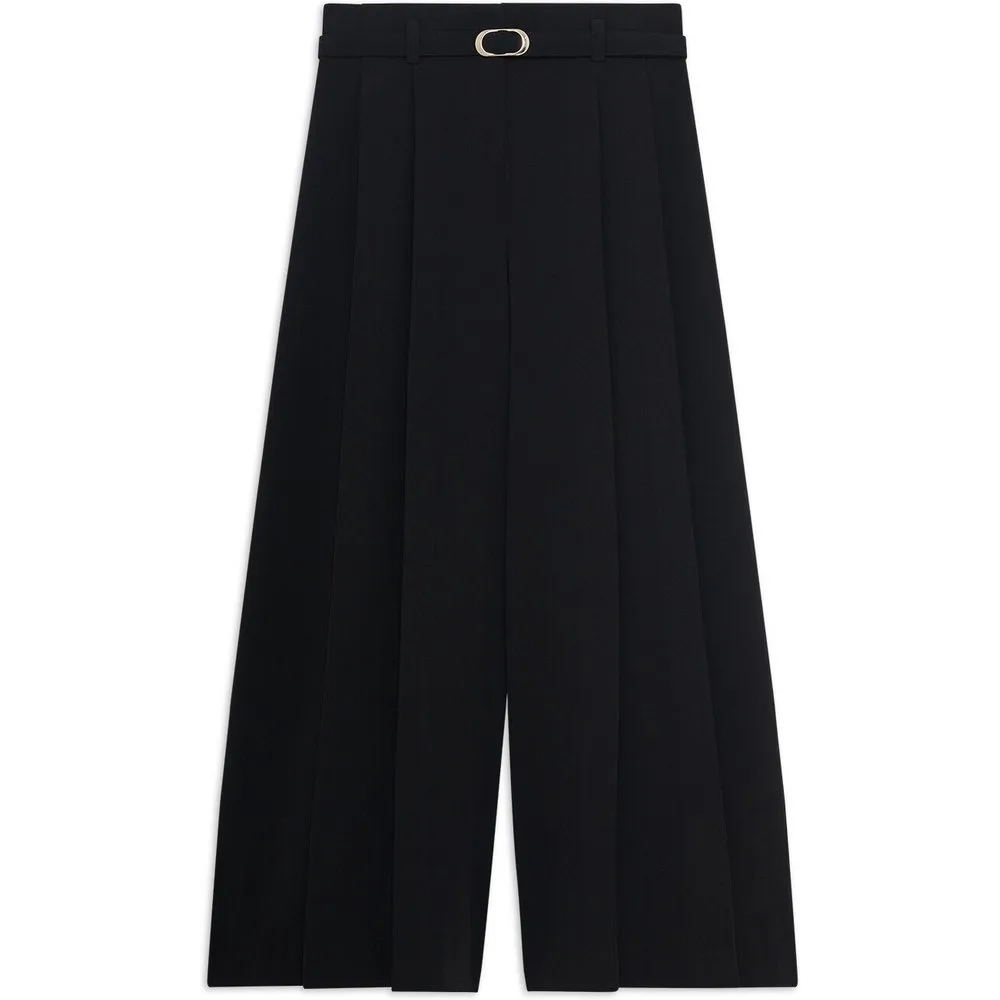 Pantalón de mujer de corte ancho estilo 7-8 - Caroll - FashionsVida