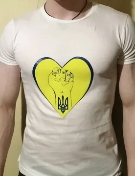Liebe Ukraine T-Shirt Ukraine Strong/leistungsstarke Herz Tshirt Men's 100% Cotton Casual T-shirts Loose Top Size S-3XL - Aliexpress - FashionsVida