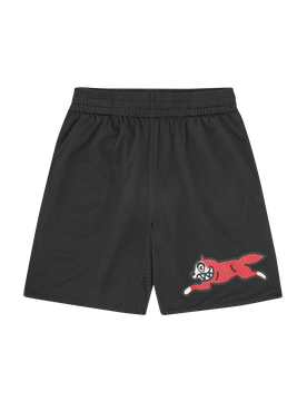 Running Dog Mesh Shorts - Black