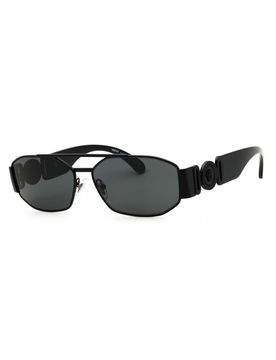 Versace Oval Metal Sunglasses