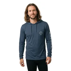 Rash Guard Manches Longues Tippet Hood Tech Pilot Blue S