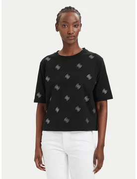 T-Shirt V6GI18 K2985 Schwarz Regular Fit XXS female - Guess - FashionsVida