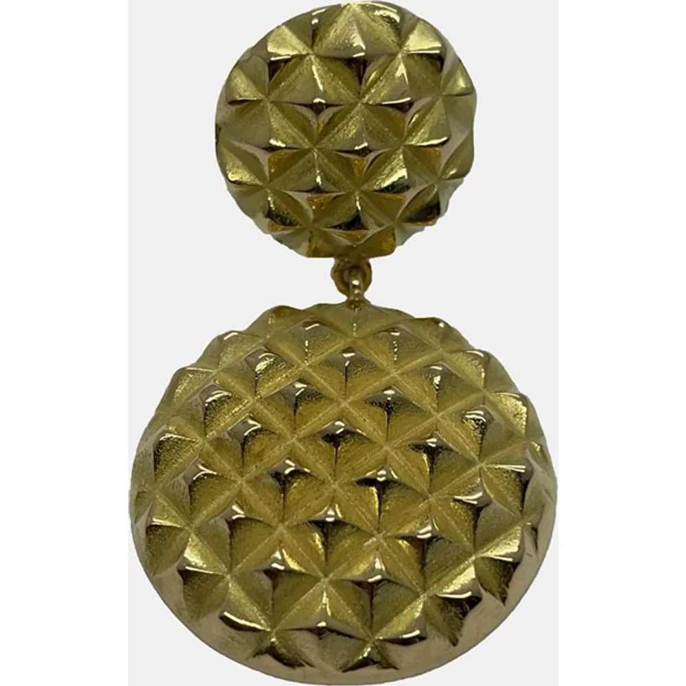 Pendiente individual de amarillo - Romo Designs - FashionsVida