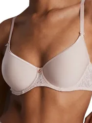 Womens Rosessence Care Spacer T-Shirt Bra - Red Polyamide - Size 38d