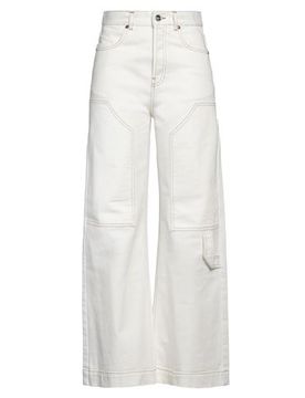 Jeanshose Damen Weiß 36 Damen