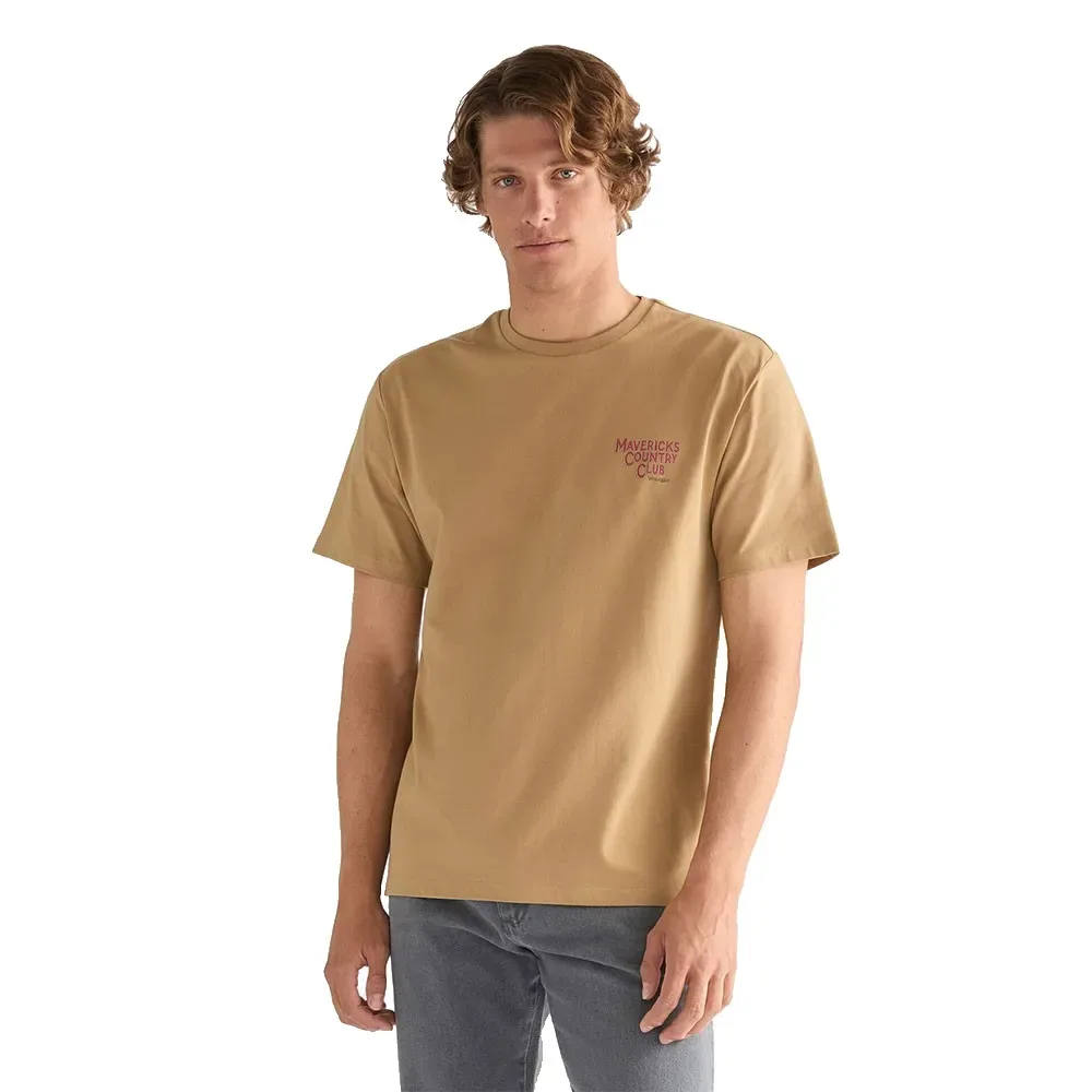 Maglietta A Maniche Corte 112378060 Kelp S - Wrangler - FashionsVida