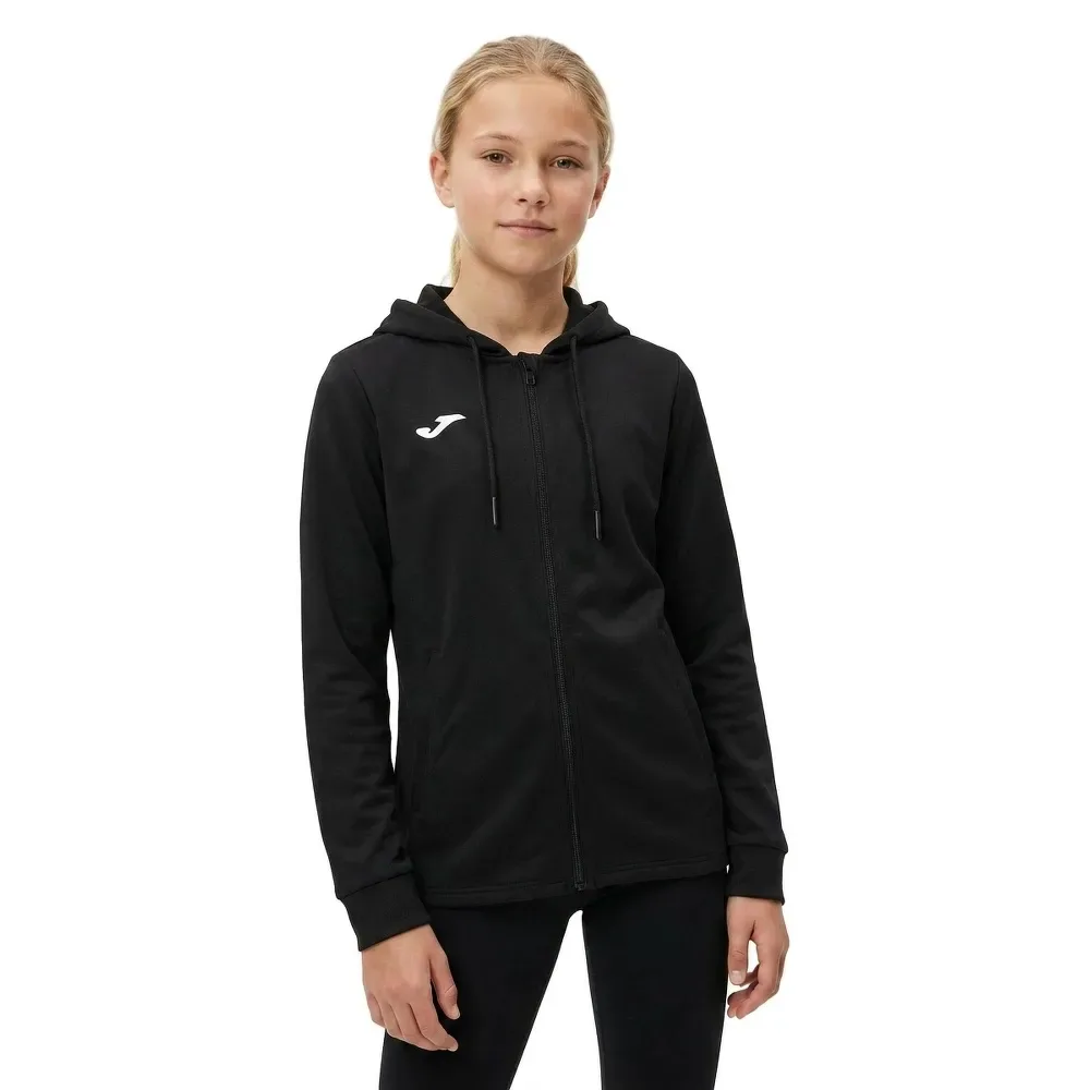 Sculpture Ii Full Zip Sweatshirt Black 7-8 Years - Joma - FashionsVida