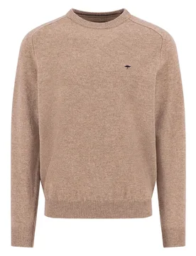 Pull 1511655 Taupe XL - Fynch Hatton - FashionsVida