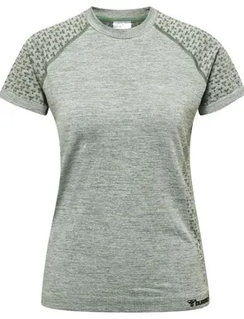 T-shirt à Manches Courtes Ci Seamless Lily Pad Melange XS