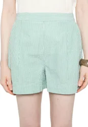 SHORTS Donna A RIGHE VERDE