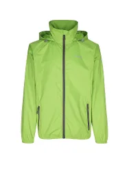 Herren Regenjacke Packable grün XXXL M