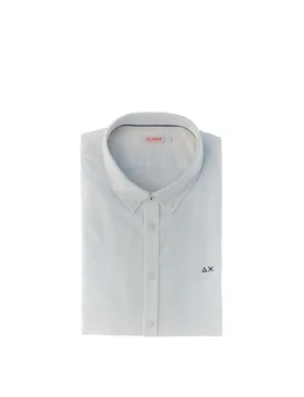 SUN68 Camicia misto lino PANNA XXL - Sun68 - FashionsVida