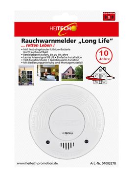 Rauchmelder Long Life mit Lithium-Batterie
