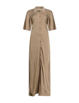 Maxi-Kleid Damen Khaki L,M,S,XS Damen