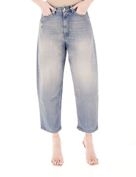 Jeans boyfriend BLU CHIARO M