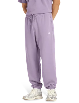 Terry Uomo - Pantaloni Viola - Taglia S - Jersey di cotone S - New Balance - FashionsVida