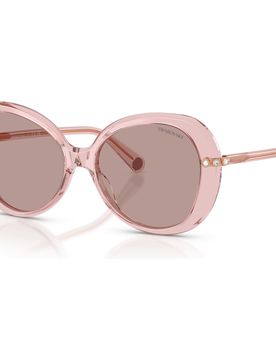 Sonnenbrille, Schmetterlingsform, SK6059, Rosa Unisex OS