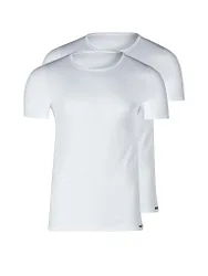 T-shirt lot de 2 white blanc L