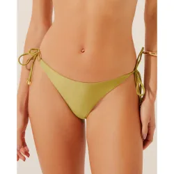 Braga de bikini con lazo lisa