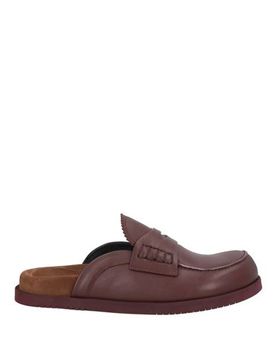 Mules & Zuecos Mujer Burdeos 36,38 Mujer