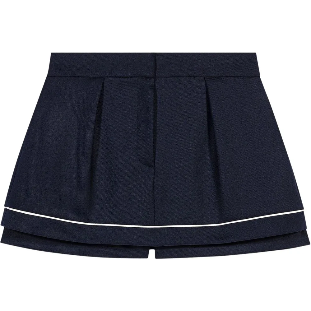 Pantalón corto de mujer sastre con ilusión de minifalda - Maje - FashionsVida